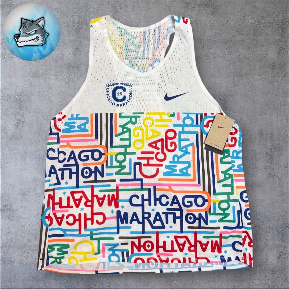 Nike Dri-FIT ADV Chicago Marathon 2025 AeroSwift Men Singlet XXL HQ4277-100